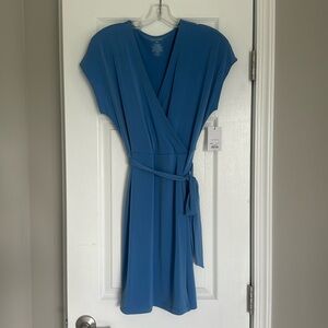 Nine West Dolman Sleeve Wrap Dress